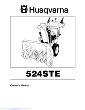 Husqvarna HL524STEA Owner's Manual
