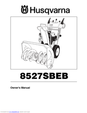 Husqvarna 8527SBEB Owner's Manual