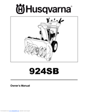 Husqvarna 924SB Owner's Manual