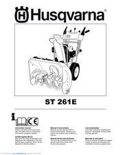 Husqvarna ST261E Instruction Manual