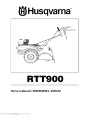 Husqvarna RTT900 Owner's Manual