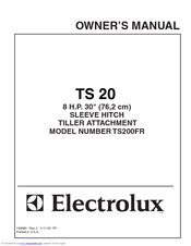 Husqvarna TS200FR Owner's Manual
