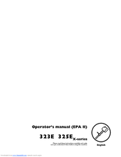 Husqvarna 325EX Operator's Manual