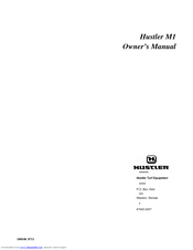 HUSTLER M1 Owner's Manual