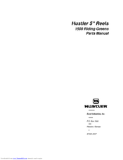 HUSTLER 1500 Riding Greens Parts Manual