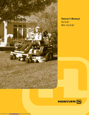 hustler mower manual