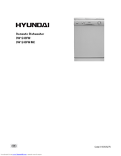 Hyundai DW12-BFM ME Owner's Manual