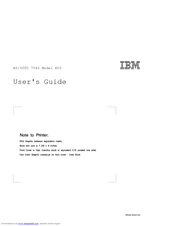 IBM RS/6000 7046 B50 User Manual