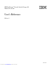 IBM TotalStorage 226 User Reference Manual