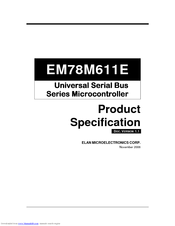 IBM EM78M611E Specification