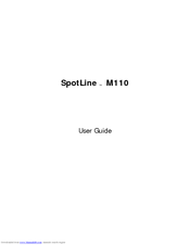 SpotLine SpotLine M110 User Manual