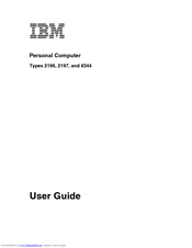 IBM 2196 User Manual