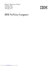 IBM NetVista A40p 6841 Hardware Maintenance Manual