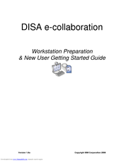 IBM DISA e-collaboration Getting Started Manual