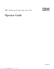 IBM TotalStorage 3590 Operator's Manual
