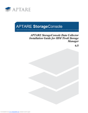 APTARE StorageConsole Installation Manual