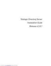 IBM Telelogic Directory Server Installation Manual