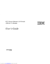 IBM OPTIONS ATM OC-3c User Manual
