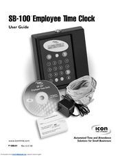 ICON EMPLOYEE TIME CLOCK SB-100 User Manual