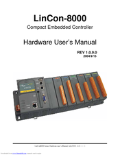 ICP DAS USA Compact Embedded Controller LinCon-8000 Hardware User Manual
