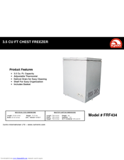 Igloo FRF434 Product Features