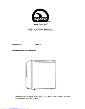 Igloo FR171 Instruction Manual