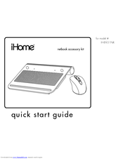 iHome IH-B931NR Quick Start Manual