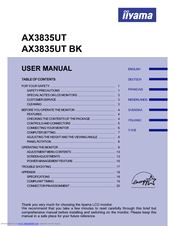 Iiyama AX3835UTBK User Manual