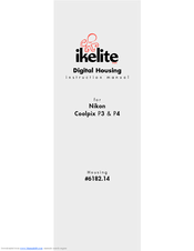 Ikelite 6182.14 Instruction Manual