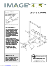Image Fitness Image 4.5 User Manual