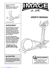 Image Fitness Image 2.2E User Manual