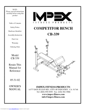 Impex CB-339 Owner's Manual