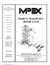 Impex MARCY MAGNUM V Owner's Manual