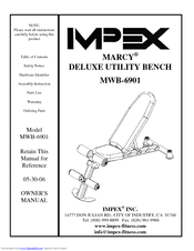 Impex MARCY MWB-6901 Owner's Manual