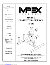 Impex MARCY PT 360 Owner's Manual