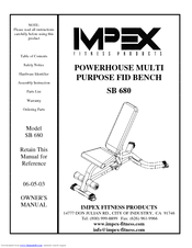 Impex POWERHOUSE SB 680 Owner's Manual