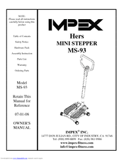 Impex HERS MS-93 Owner's Manual