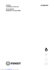 Indesit K1G2S/HU Instructions For Installation And Use Manual