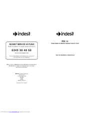 Indesit FDE 10 User And Installation Instructions Manual