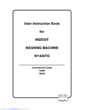 Indesit W1430TG User Instruction