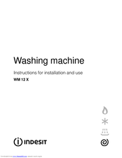 indesit wm12x