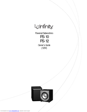 Infinity PS-10 Manuals | ManualsLib