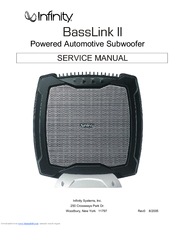 Infinity Basslink II Service Manual