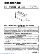 Hitachi Koki UC 18SD Safety & Instruction Manual