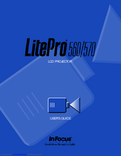 InFocus LitePro 560 User Manual