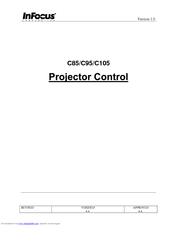 InFocus C105 Control Manual