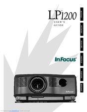 InFocus LP1200 User Manual