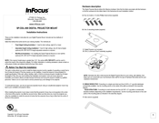 Infocus SP-CEIL-008 Installation Instructions