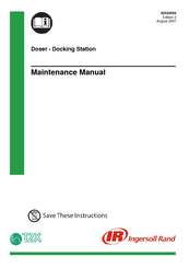 Ingersoll-Rand DOSER 45532694 Maintenance Manual