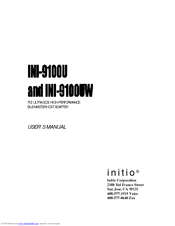 Initio INI-9100U User Manual